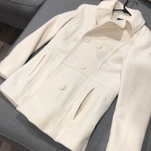 Kenneth Cole Reaction cream pea coat